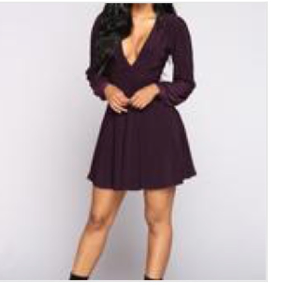 Plum fashion nova nova dress